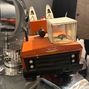 Mighty Tonka tow truck dual boom Tonka wrecker 1970S